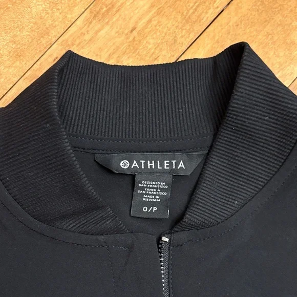 Athleta Sleeveless Black Romper - Picture 4 of 5